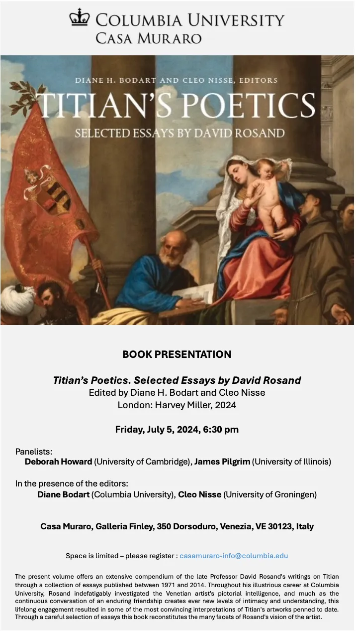 flyer for book talk