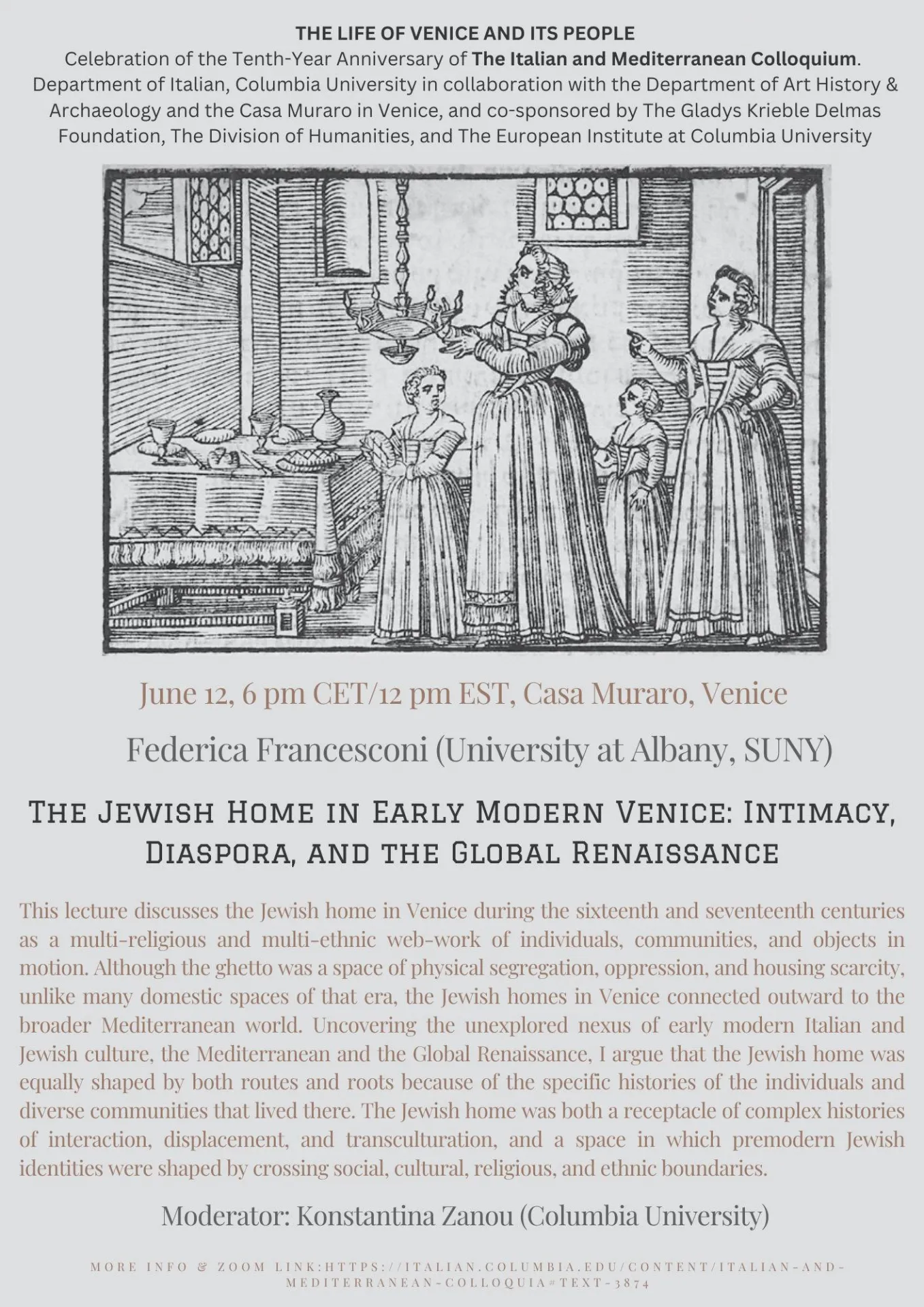 Poster describing the event.
