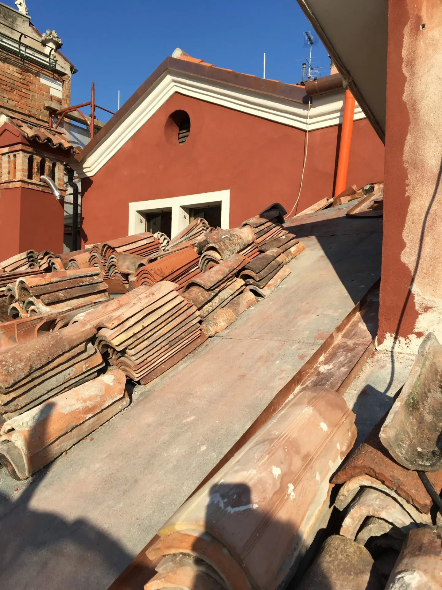 Casa Muraro roof renovations 2014-2018