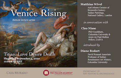 Titian: Love Desire Death Event Poster 